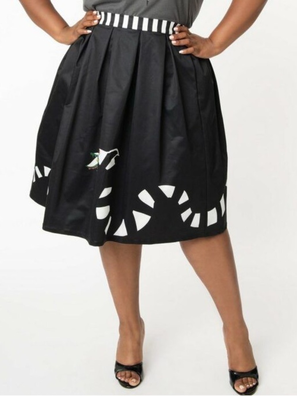 Unique Vintage Beetlejuice Sandworm Skirt 2X (Fits 3X 4X) Halloween
